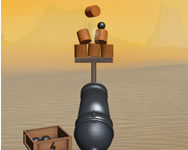 Cannon balls 3D robotos ingyen játék