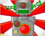 Red button robot játék
