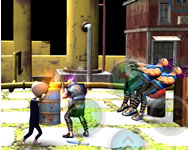 robotos - Stickman police vs gangsters street fight