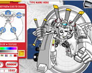 Transformers creator robotos HTML5 játék