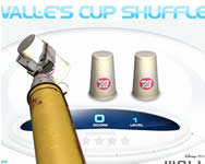 Wall-Es cup shuffle online játék